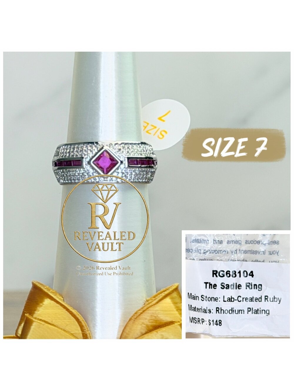 The Sadie Ring - Size 7 - July Birthday 2026